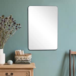 42 in. x 28 in. Modern Rectangle Framed Decorative Mirror