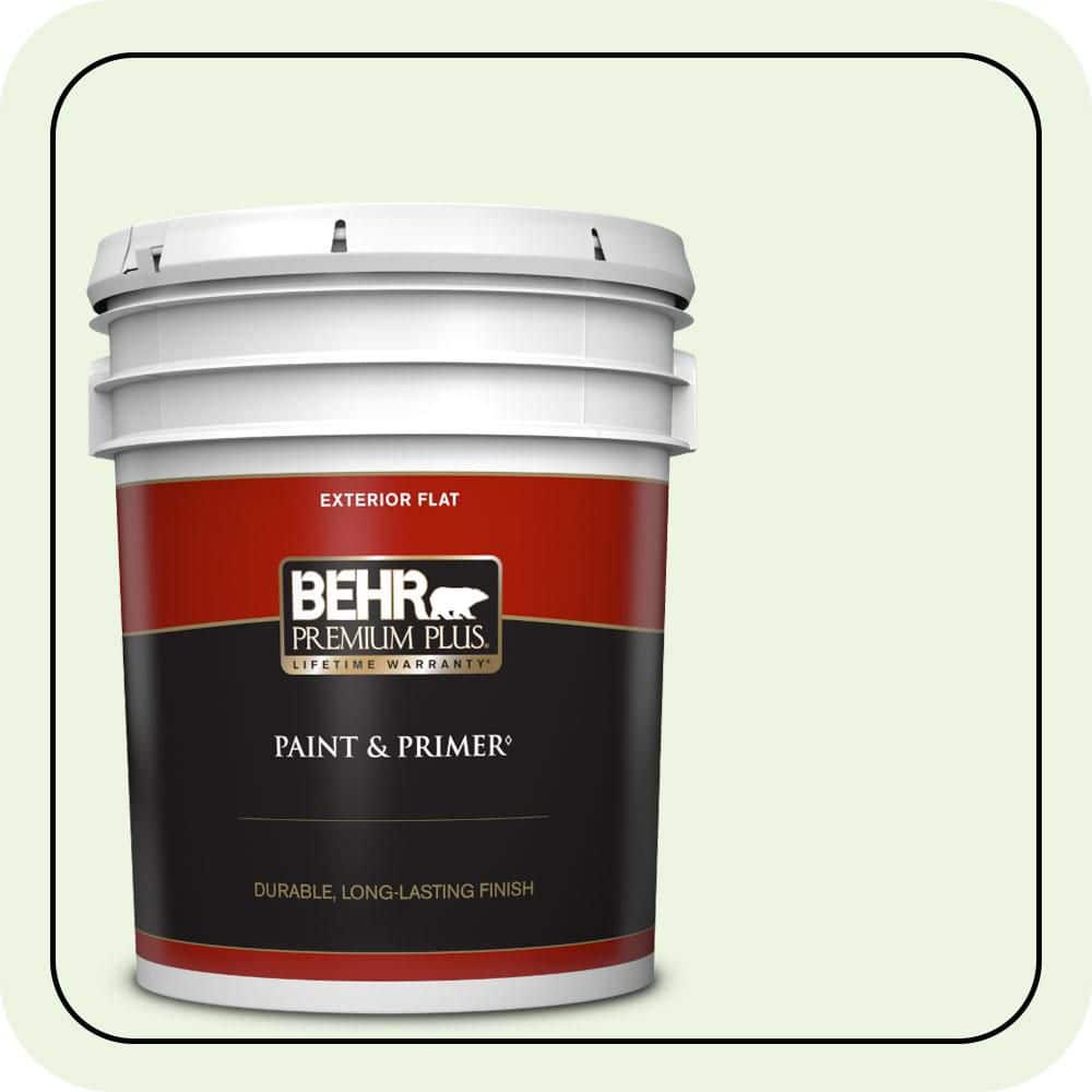 5 gal. #430A-1 Mint Hint Flat Exterior Paint & Primer price history on PriceWatchPro