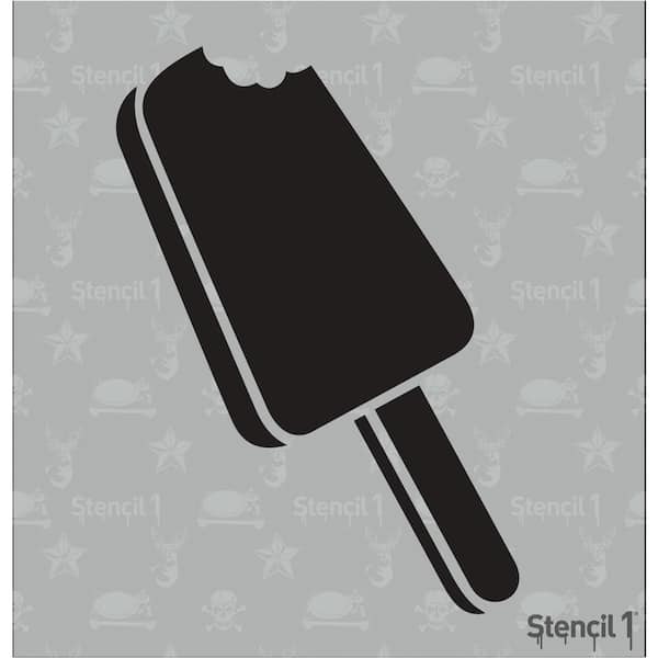 Stencil1 Ice Cream 4 Small Stencil