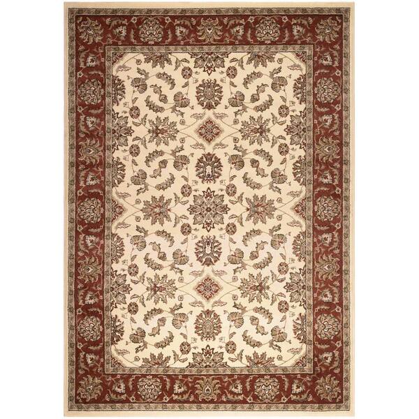 Muriel Handmade Ivory Area Rug Rug Size: Rectangle 11' x 15