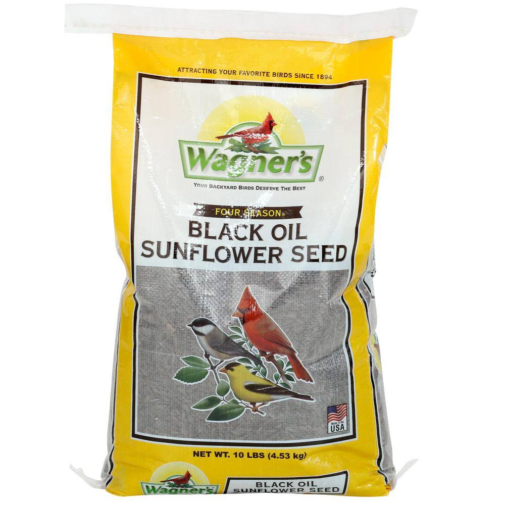 Wagner's Four Season 10 lb. Black Oil Sunflower Seed 25024