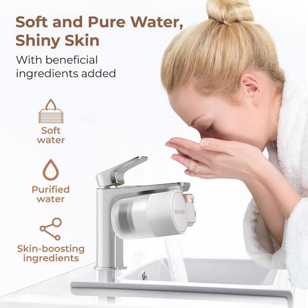 Waterdrop Soft Water Skincare Filter 2.0, 0.01 Micron Bathroom