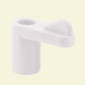 7/16 in. White Plastic Screen Clip Flush (100-pack)