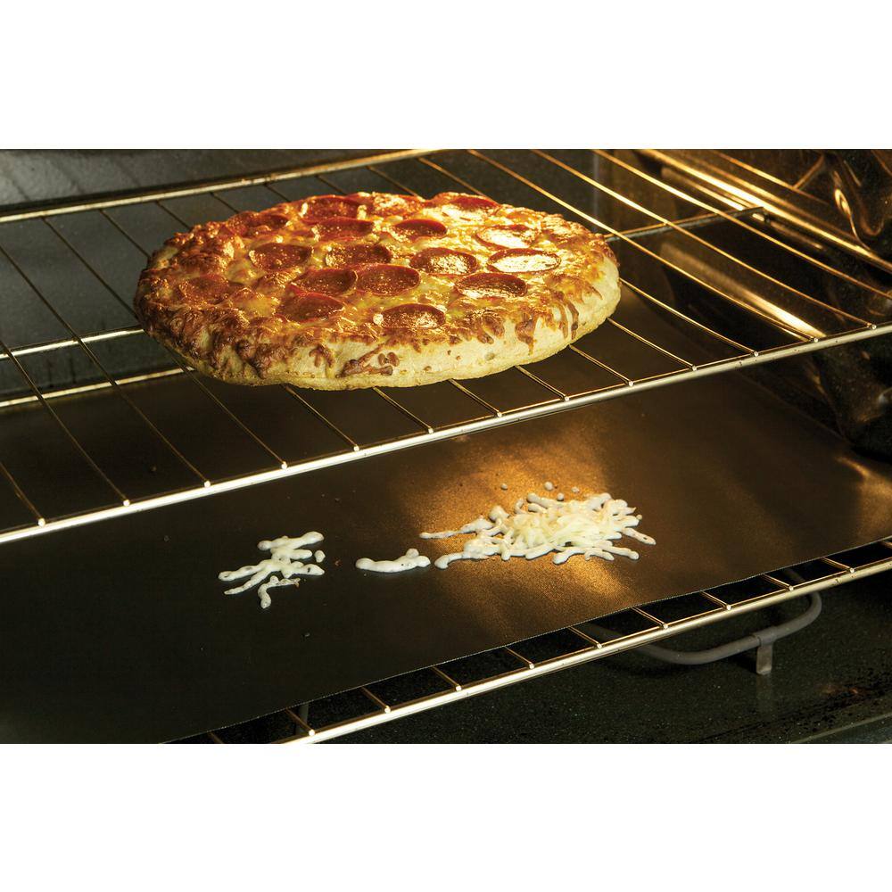 Black Non-Stick Oven Liner for Natural Gas and Electric Ovens