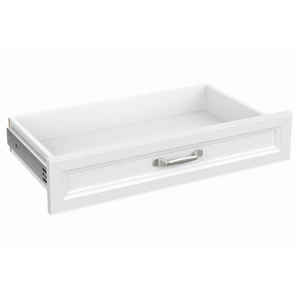 ClosetMaid Style+ 5 in. x 25 in. White Traditional Drawer Kit for 25 in. W Style+ Tower