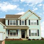 Ppg Timeless 5 Gal Hdppgg55d New Mint Green Satin Exterior One Coat Paint With Primer Hdppgg55dx 05sa The Home Depot