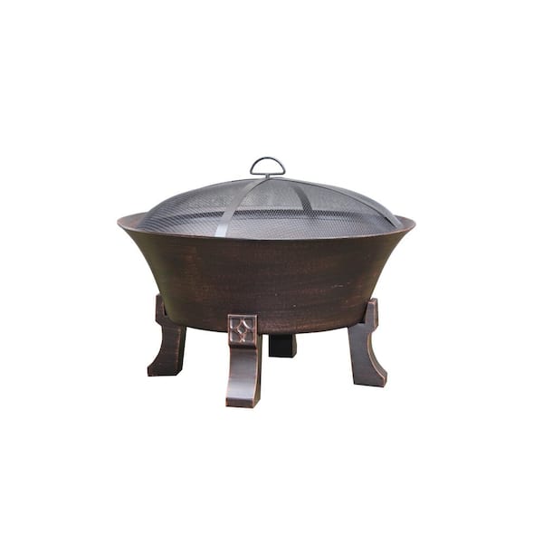 Del Oro Cast Iron Fire Pit Ft 1107c, Fire Pit Grill Home Depot