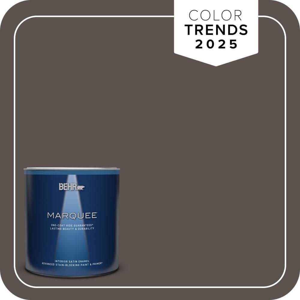 1 qt. #MQ2-54 Gardeners Soil One-Coat Hide Satin Enamel Interior Paint & Primer price history on PriceWatchPro