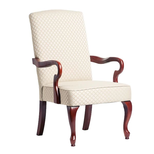 Derby Beige Gooseneck Arm Chair 6700 Beige - The Home Depot