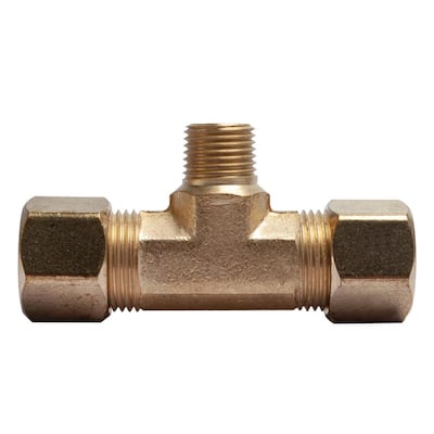 1.1 in - Brass Fittings - Fittings - The Home Depot