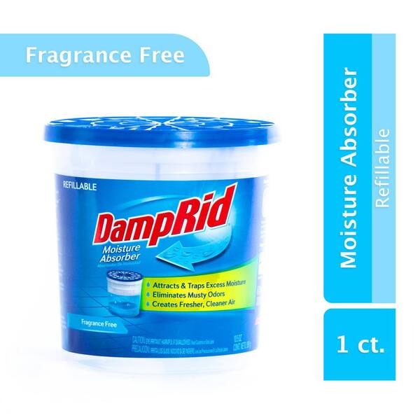 10.5 Ounce Pack of 6 Damp Rid Moisture Absorber DampRid Refillable Moisture Absorber Fragrance Free 