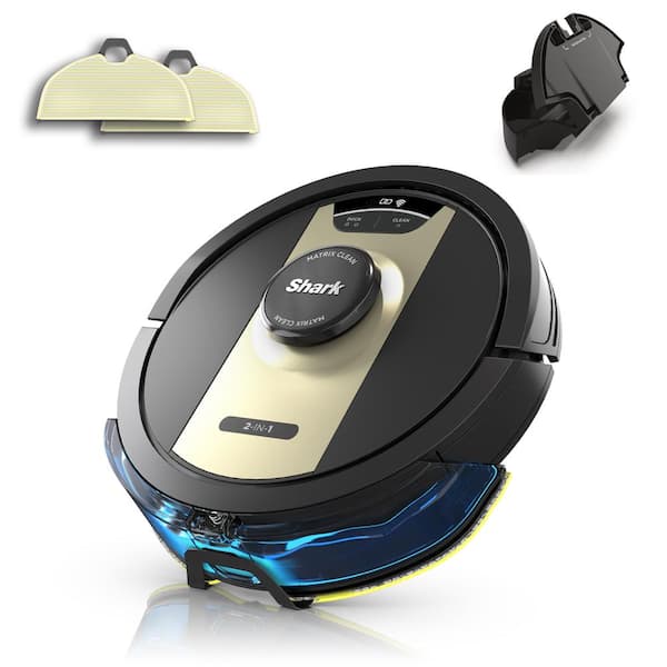 IQ 2-in-1 Robotic Combo Vacuum & Mop with Smart Navigation, Bagless, Washable Filter for Hard, Carpet & Multisurface