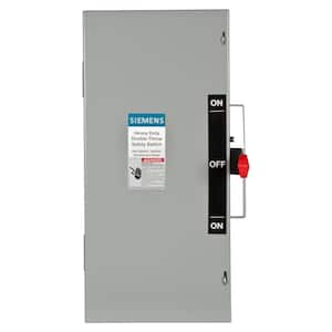Double Throw 60 Amp 240-Volt 2-Pole Indoor Non-Fusible Safety Switch