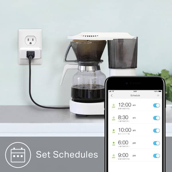 TP-Link Kasa smart plug coffee maker setup