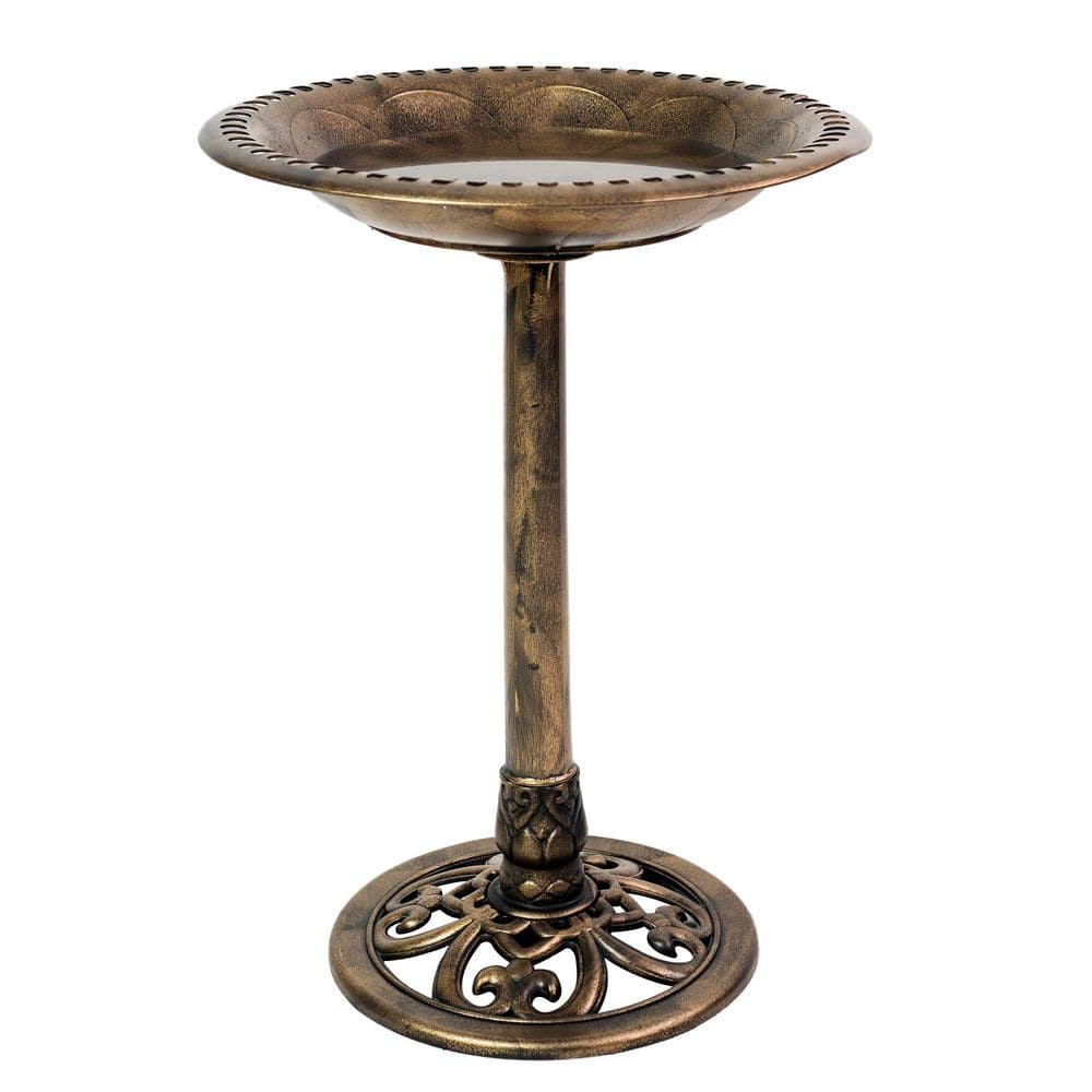 Acadia Brushed Bronze Birdbath -  Patio Premier, 341007