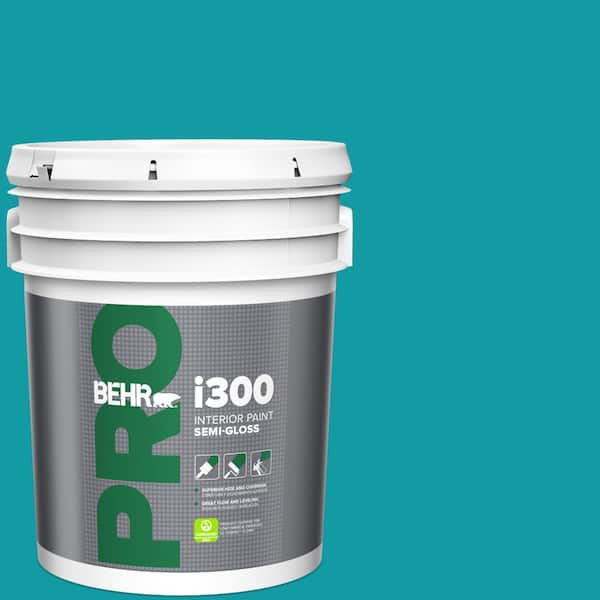 BEHR PRO 5 gal. #MQ4-20 Island Dream Semi-Gloss Interior Paint