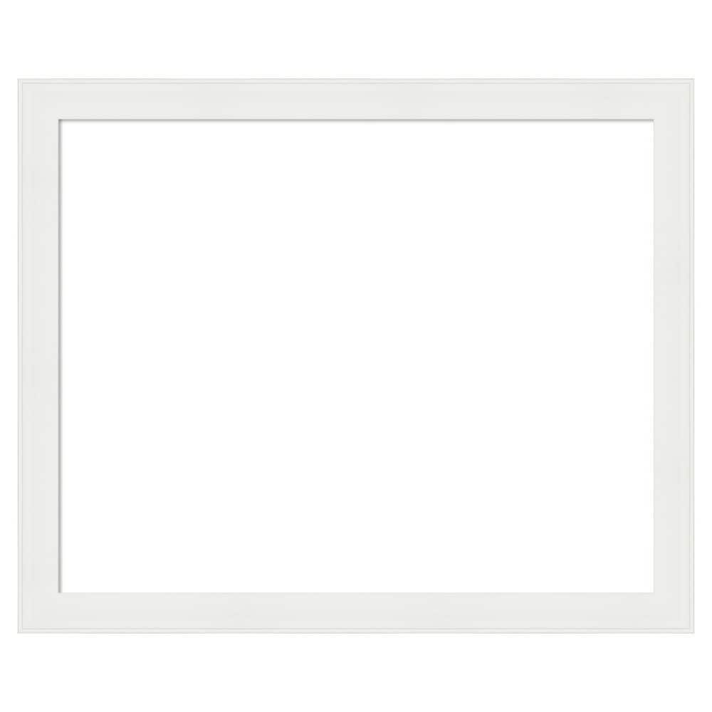 Vanity White Narrow 33 in. x 27 in. Polystyrene Framed Dry Erase Magnetic Memo Board price history on PriceWatchPro