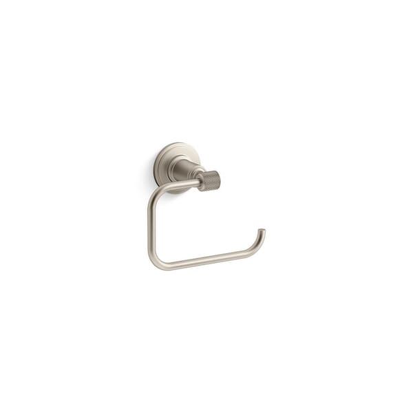KOHLER Torrington Wall Mounted Toilet Paper Holder in Vibrant Brushed Nickel
