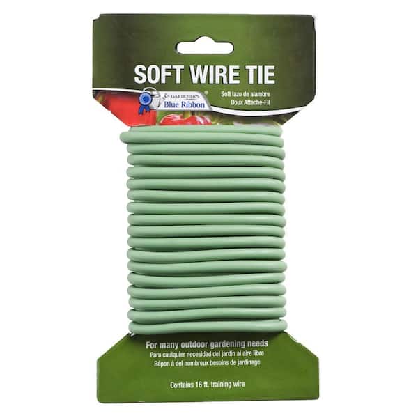 Gardener's Blue Ribbon 16 ft. Soft Wire Tie
