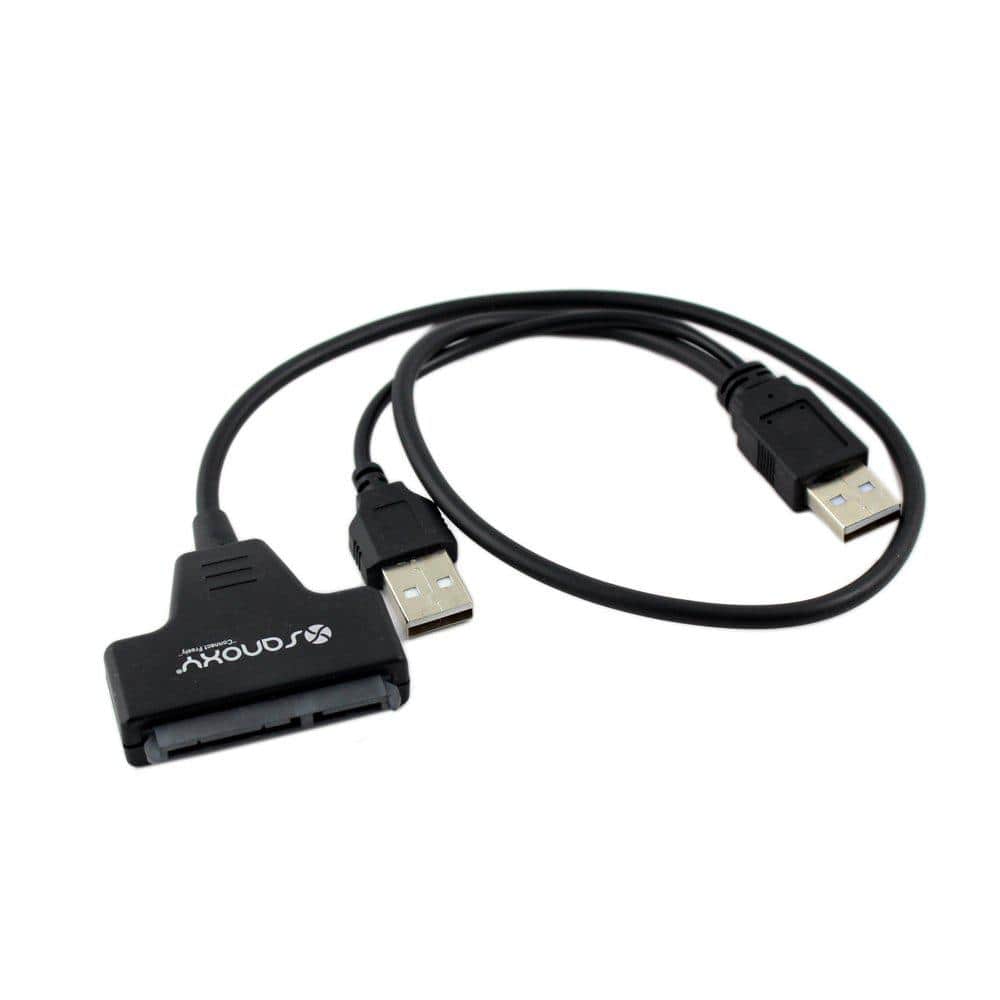 SANOXY USB 2.0 2.5 in. SATA Hard Drive Adapter SANOXY-VNDR-SATA-USB-CBL-2inch - The Home Depot