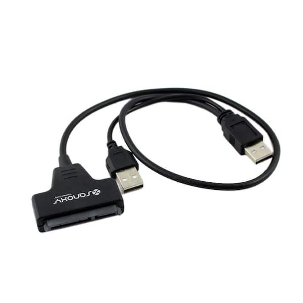 SANOXY USB 2.0 in. SATA Hard Drive Adapter Cable - The Home Depot