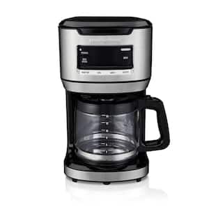 14-Cup Black Programmable Front-Fill Coffee Maker