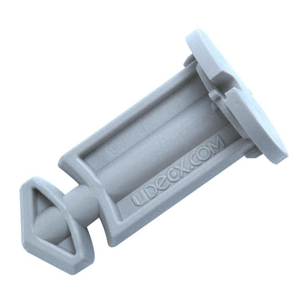 UDECX Flint Gray Patio Deck Cam Lock (4-Pack)