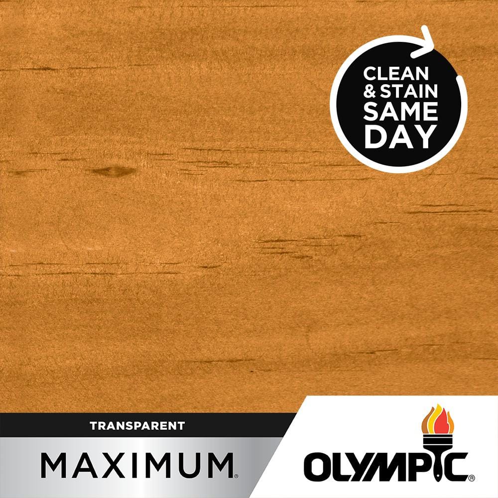 Reviews for Olympic Maximum 5 gal. Cedar Transparent Exterior Stain and ...