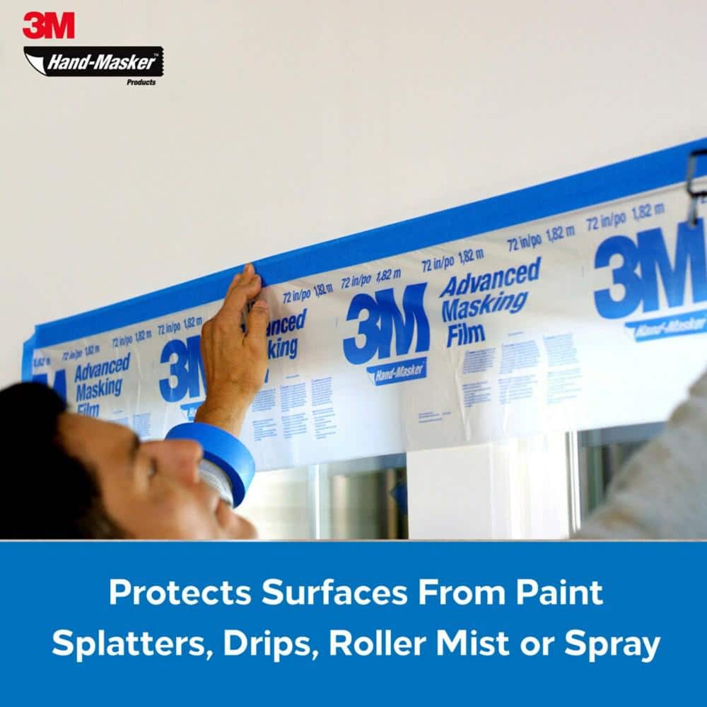 3M Hand-Masker Painter's Tape and Masking Film Dispenser Kit