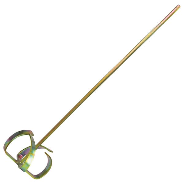 32 in. Pro Mixing Paddle with 7 in. Head in Gold