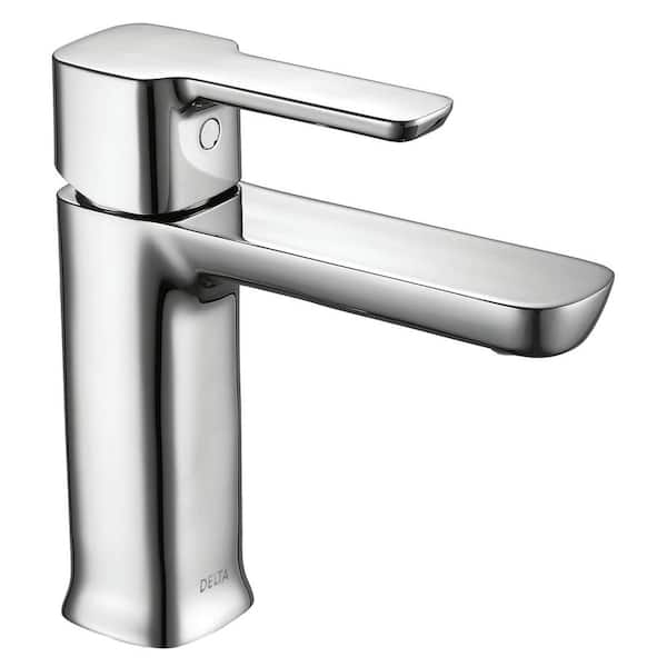 Delta Modern Low Flow Project Pack Single Hole Single-Handle Bathroom Faucet in Chrome