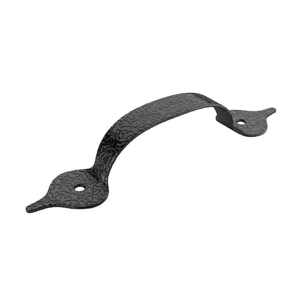 Provence Collection 3-1/4 in. (83 mm) Traditional Black Cabinet Arch Pull