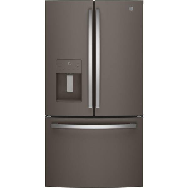 GE 25.6 cu. ft. French-Door Refrigerator in Slate