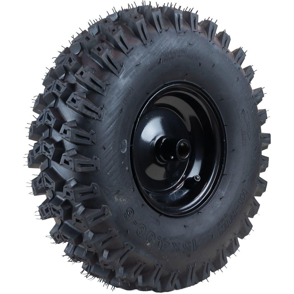 Snowblower Tire Assembly 15 x 4.00-6 2PR on 6 x 2.5 Wheel (3/4 in. Hub) price history on PriceWatchPro