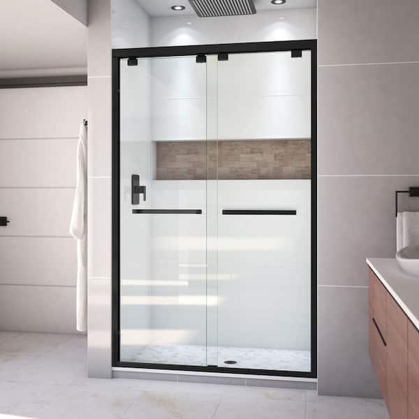 Semi Frameless Sliding Shower Door, Bathroom Doors Home Depot