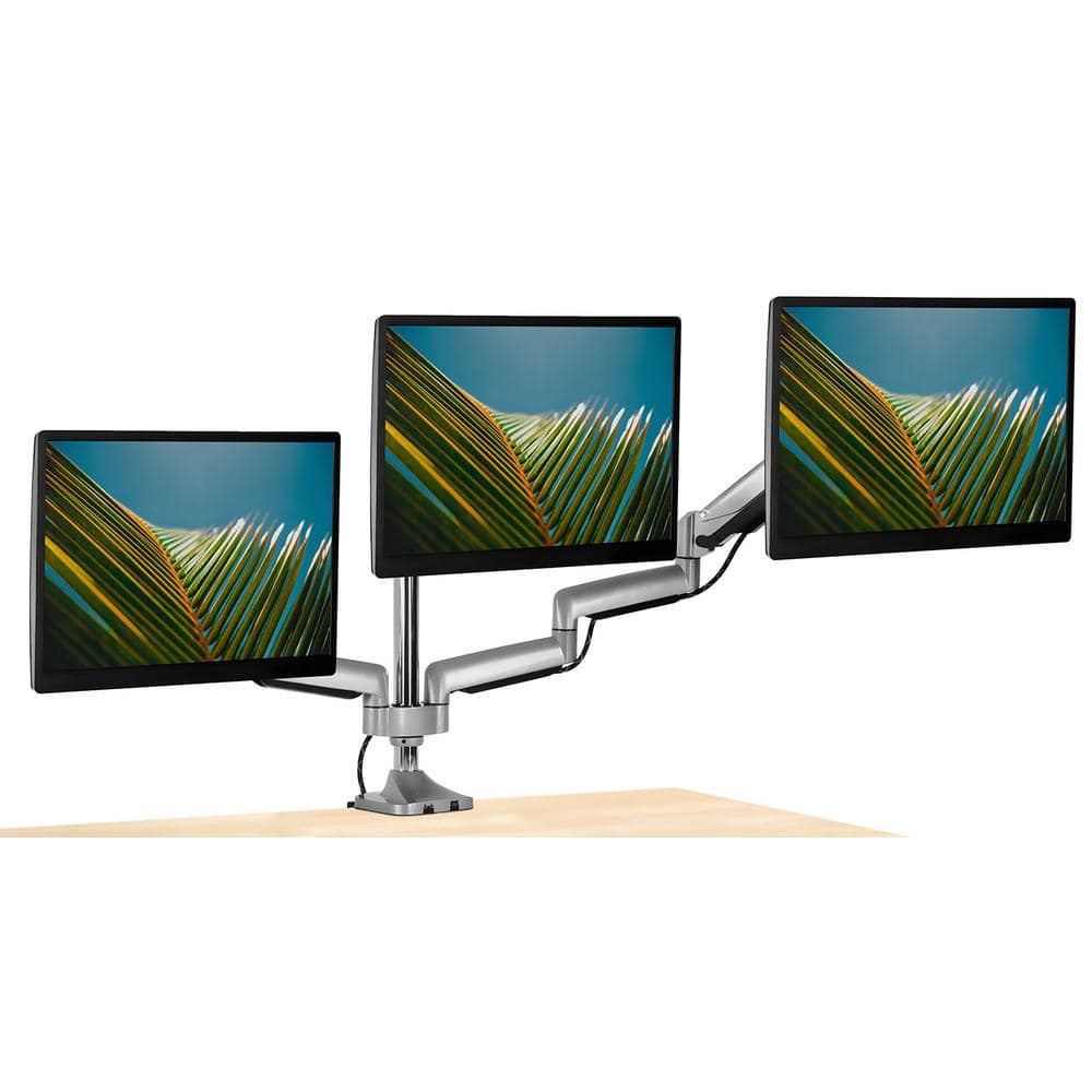 Mount-It Triple Monitor Desk Mount - Thumbnail 2