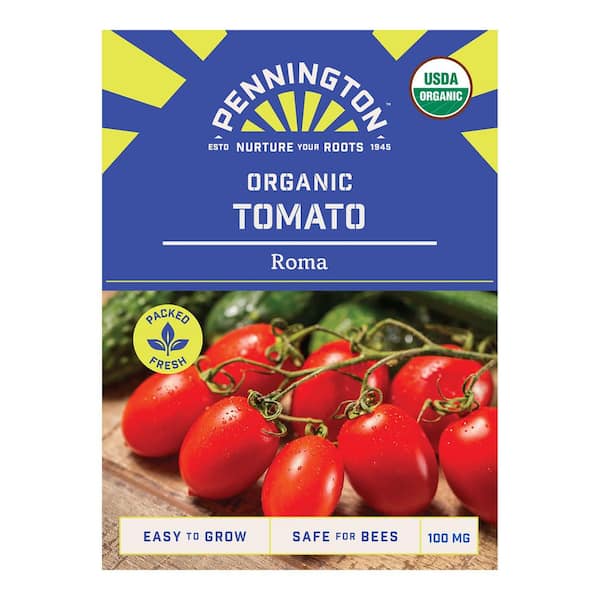 Pennington Organic Roma Tomato Fruit Seeds