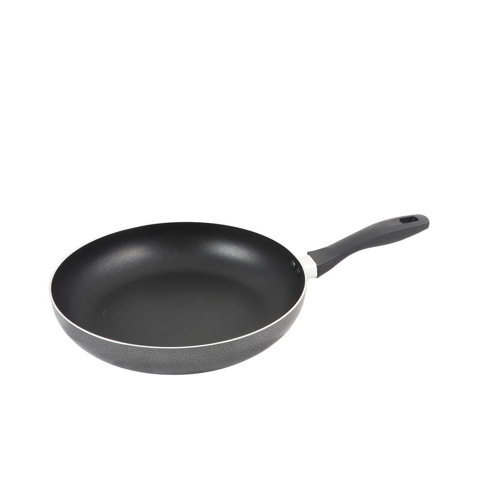 Cook N Home 02690 Ceramic Nonstick Coating Deep Saute Fry Pan with Lid  3.5-Qt, Grey, 3.5 Quart - Foods Co.