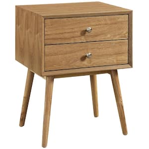 Dispatch 2-Drawer Natural Nightstand
