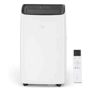 10,500 BTUs (DOE) 115-Volt Portable Air Conditioner with Heater and Dehumidifier Cools 750 sq. ft. in White