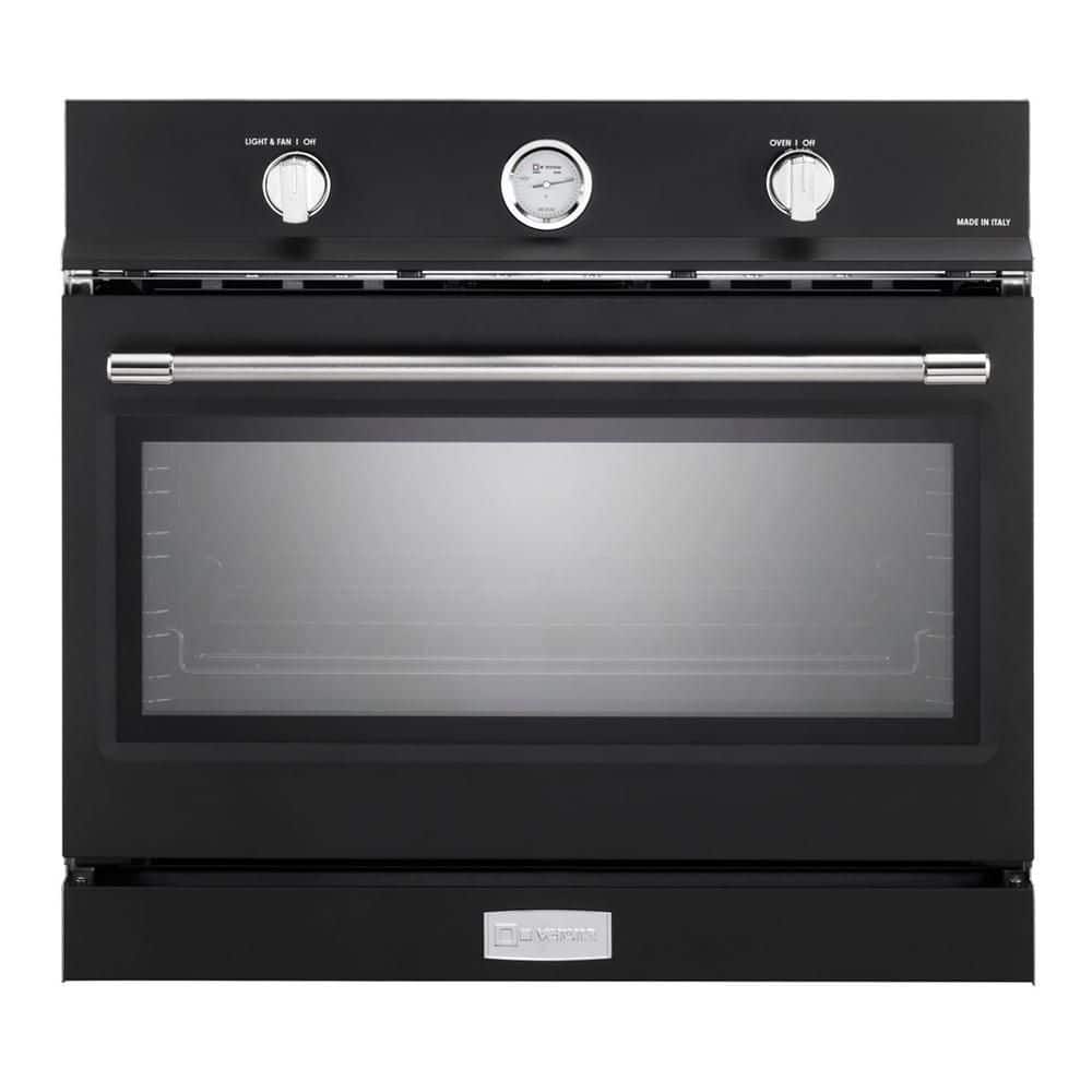 30 in. Built-In Gas Single Wall Oven with 3.5 cu. ft. Capacity, Convection in Matte Black price history on PriceWatchPro