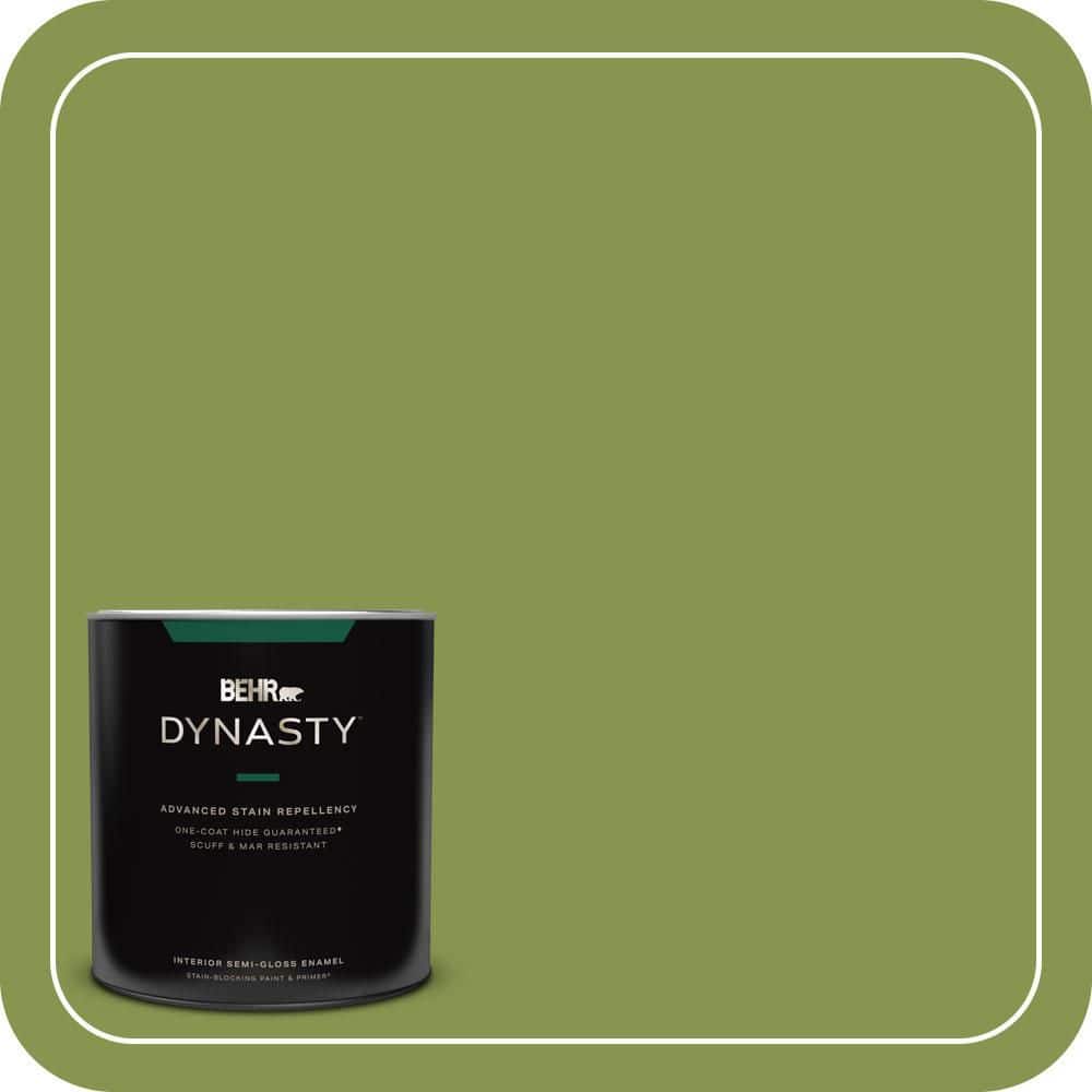 1 qt. #M360-6 Bold Avocado Semi-Gloss Enamel Interior Stain-Blocking Paint and Primer price history on PriceWatchPro