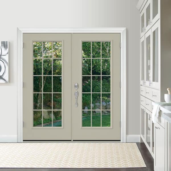 Big Size Low Profile Steel French Door with Sidelites Made in China - China  Black French Doors, French Steel Door