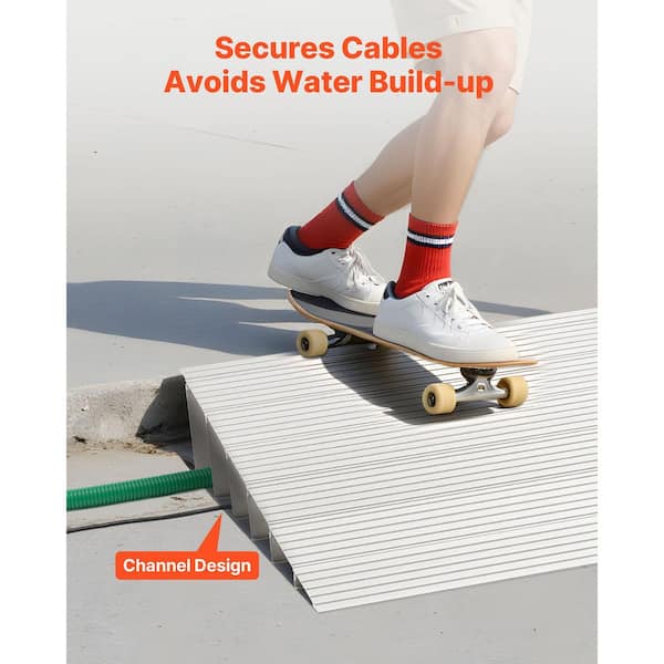 【ロール処理】 a1518/a1564 セット 1 Pack 6 in. Aluminum Door Threshold Ramp Kit,800 lbs Load