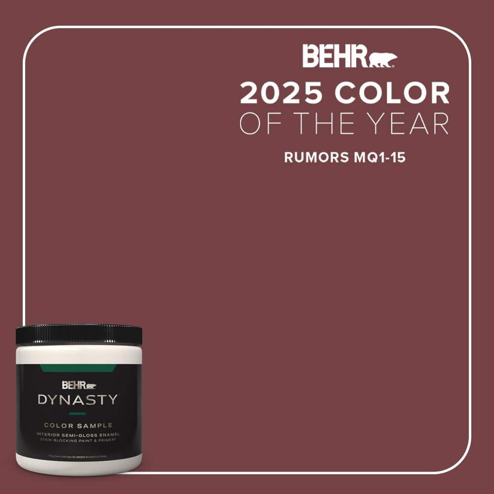 Behr Dynasty Oz Mq Rumors One Coat Hide Semi Gloss Enamel Stain Blocking Interior