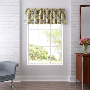 Linley Light Yellow 86in X 15in Cotton Valance