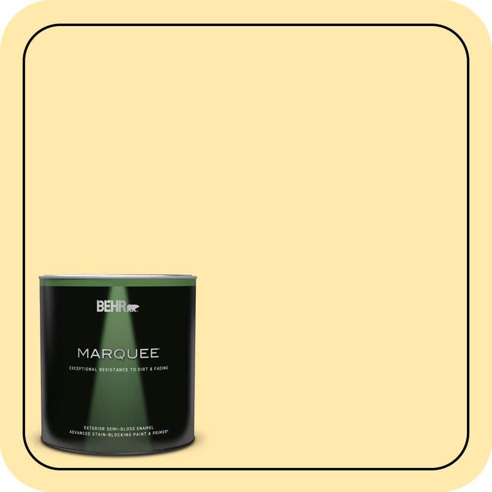 1 qt. #360A-3 Banana Split Semi-Gloss Enamel Exterior Paint & Primer price history on PriceWatchPro