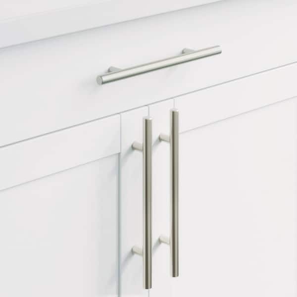 Hollis 5-1/16 in. (128 mm) Modern Brushed Nickel Cabinet Bar Pull