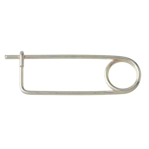 Everbilt 3/64 in. x 1-9/16 in. Zinc-Plated Safety Pins (2-Pack)