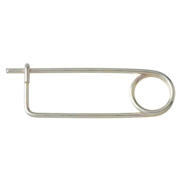 0.06 in.x1-3/4 in. Zinc Safety Pin 2-Pieces